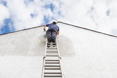 Peinture extérieure à Guignen — façades et ravalement
